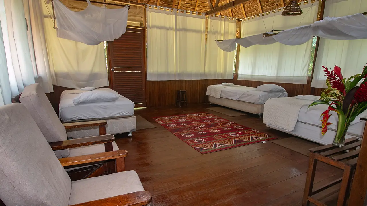 Triple room at Sandoval Lake Lodge